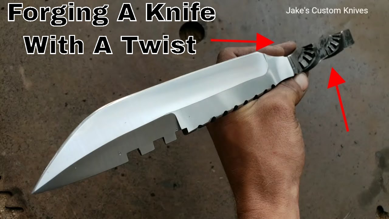 Forging A Knife From Chisel