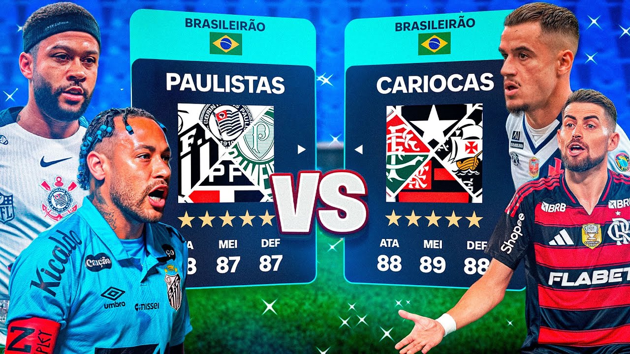 PAULISTAS vs CARIOCAS... quem VENCE? 🏆
