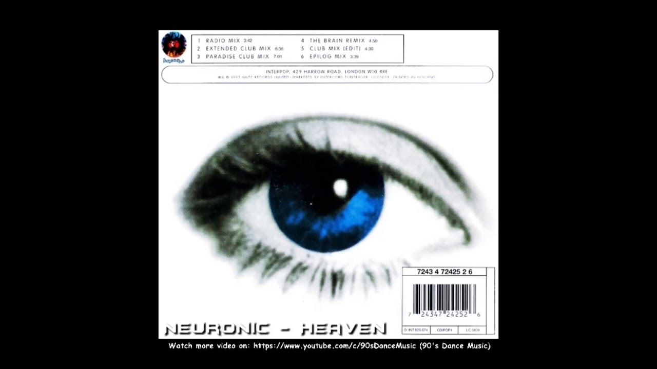 Neuronic - Heaven (Radio Edit) (90's Dance Music) ✅