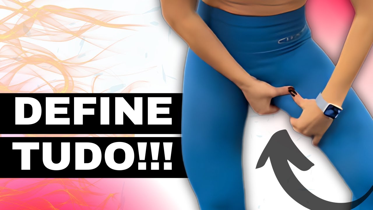 TOP 4 EXERCÍCIOS para ELIMINAR FLACIDEZ de COXA!