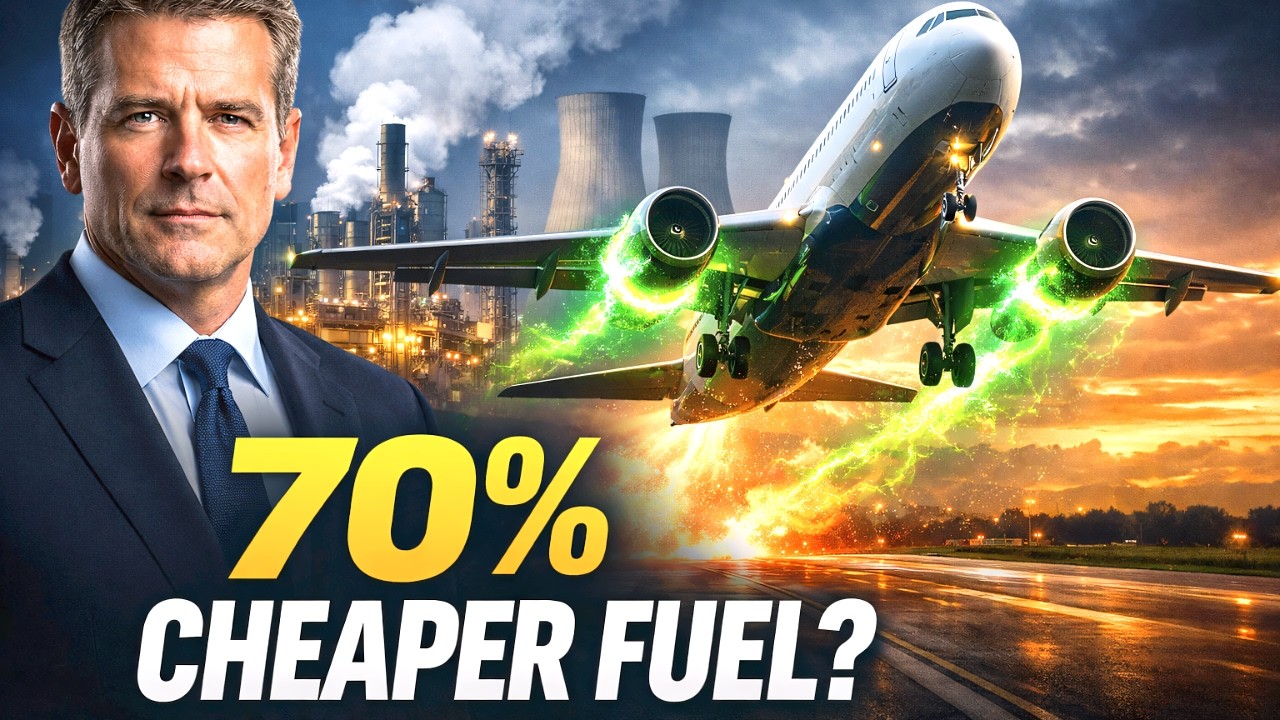 📌 Synthetic Jet Fuel Breakthrough? 70% Cheaper Than Fossil & Backed by Government Mandates