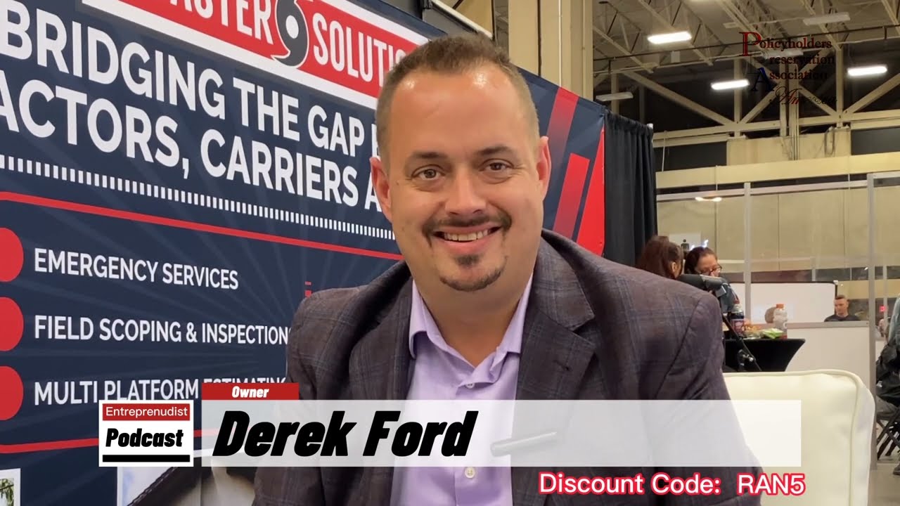 Derek Ford, Owner Of Disaster Solutions, Says That Insurance Adjusters Are Not The Bad Guys