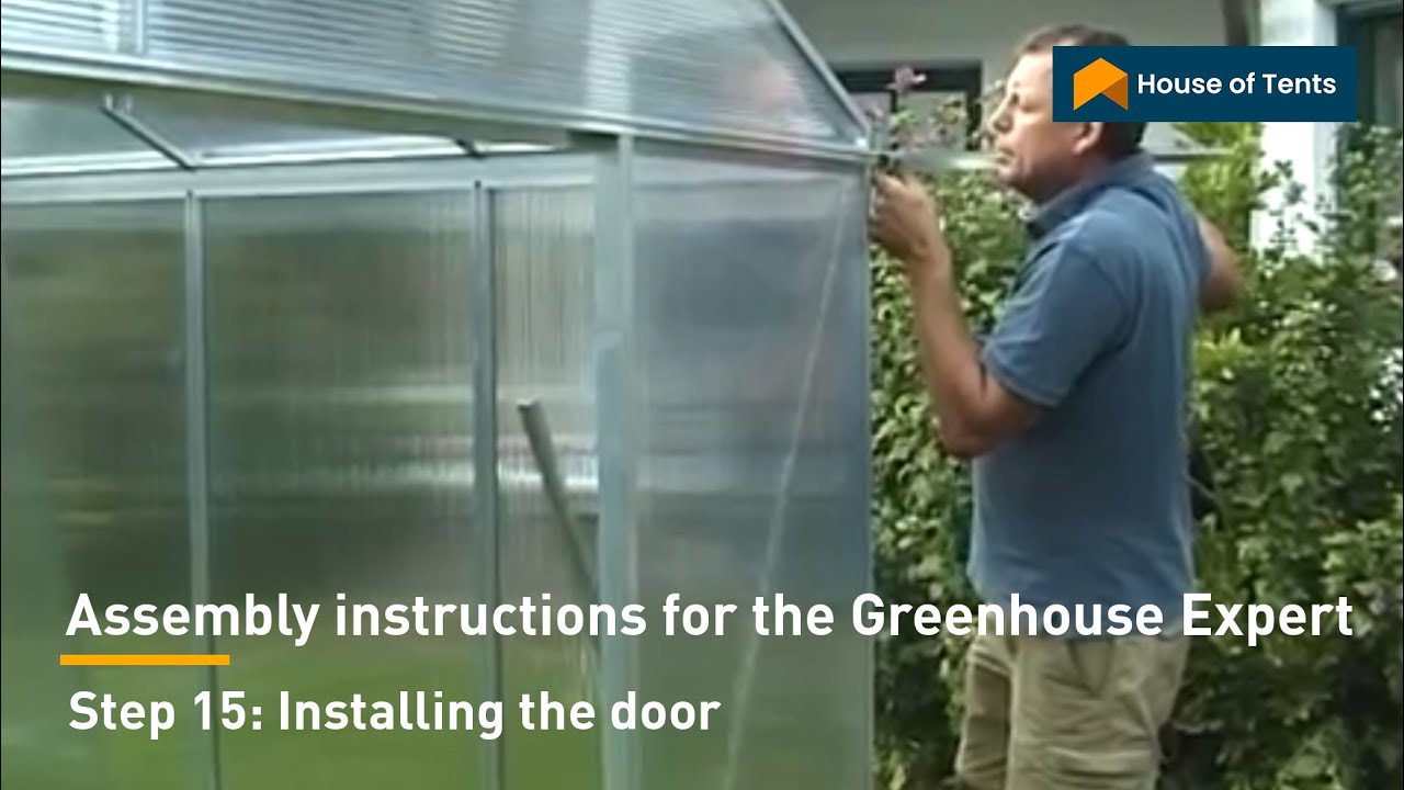 Expert - Premium, Royal, Titan, Rubin - Step 15 Installing the door