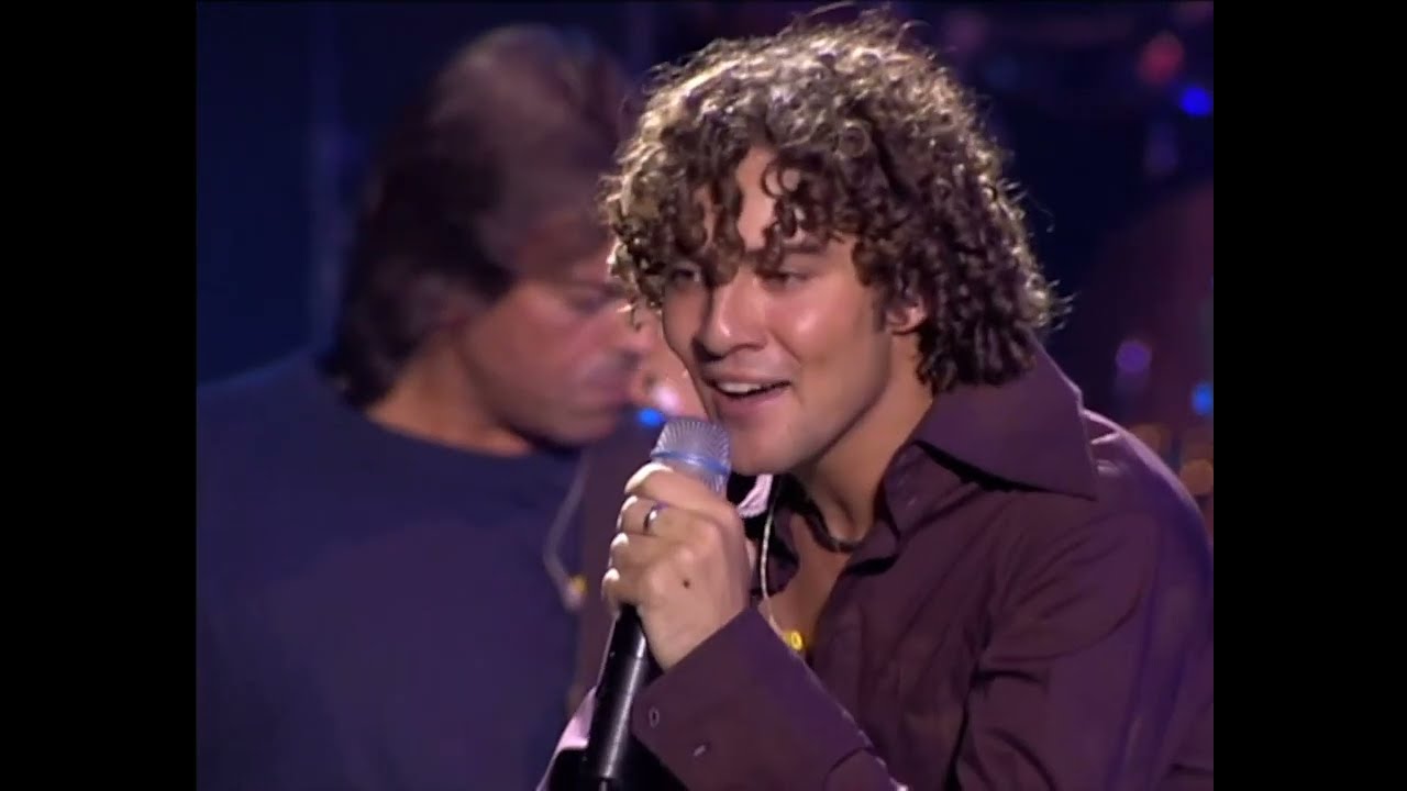 El Día Que Me Quieras + Adoro - David Bisbal - Corazón Latino Tour (Palacio Vistalegre - 26 Sep 02)