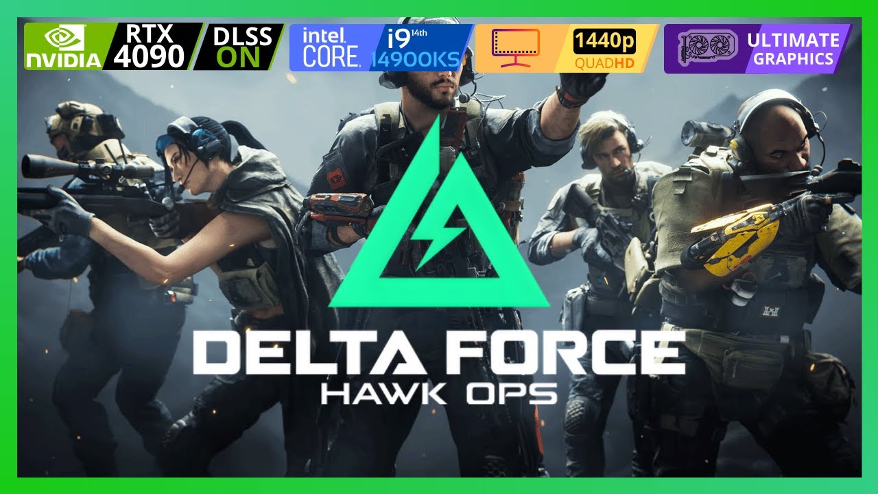 Delta Force Hawk Ops - RTX 4090 - 1440p Gameplay - Ultimate Graphics Settings