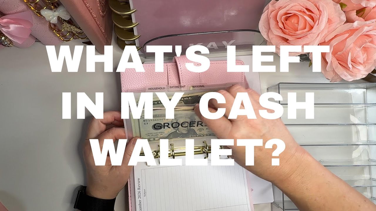 What's Left in My Cash Wallet? | The Frugal Life at Midlife | It's Never Too Late to Start