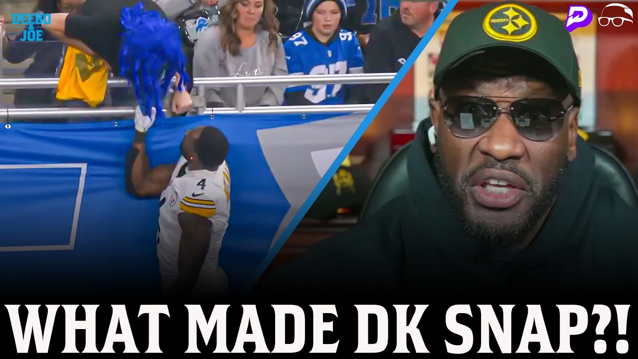 James Harrison REVEALS What Led to DK Metcalf's Confrontation with Lions Fan | Deebo & Joe