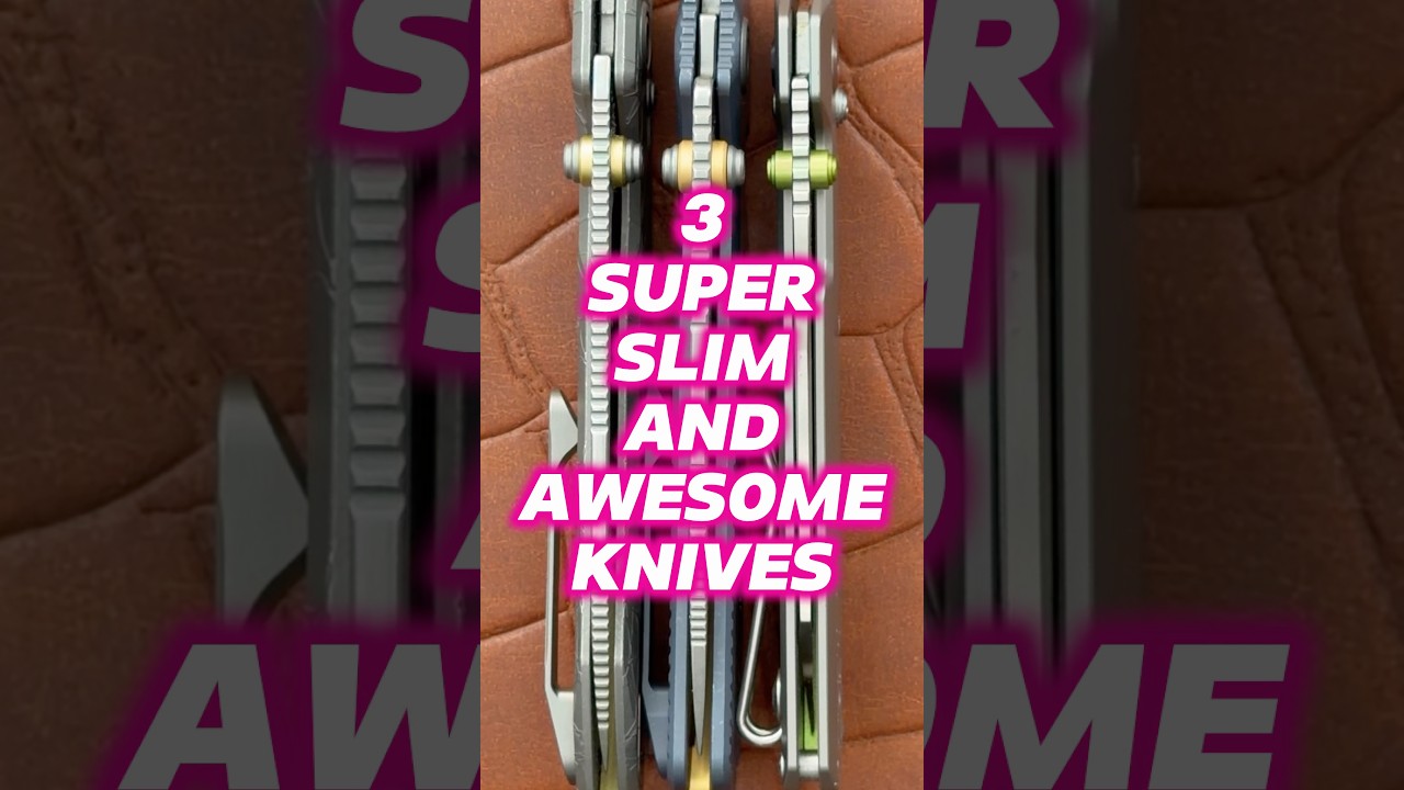 3 тонких ножа, о необходимости которых вы даже не подозревали #edcknife #summer