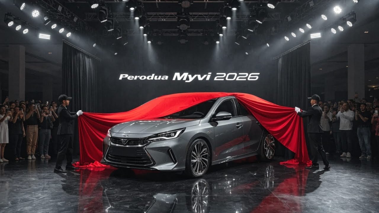 Perodua Myvi 2026 tampil lebih moden dan sporty