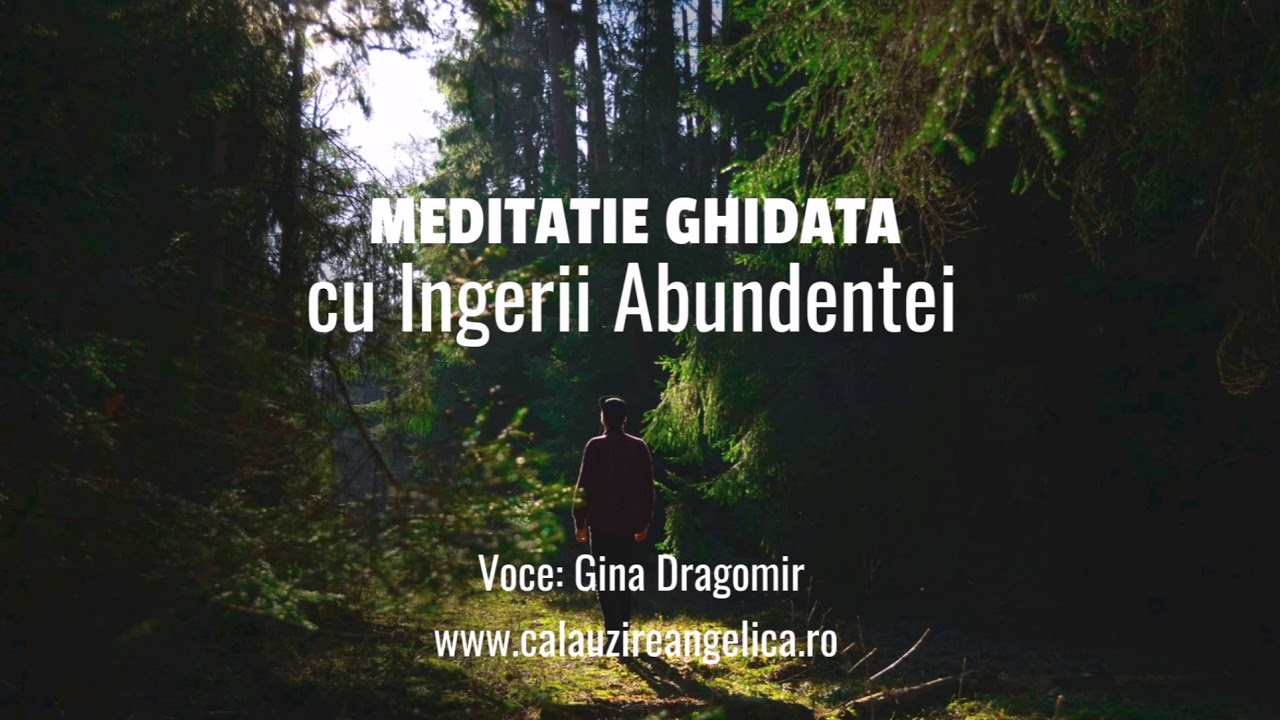 Meditatie ghidata, cu Ingerii Abundentei