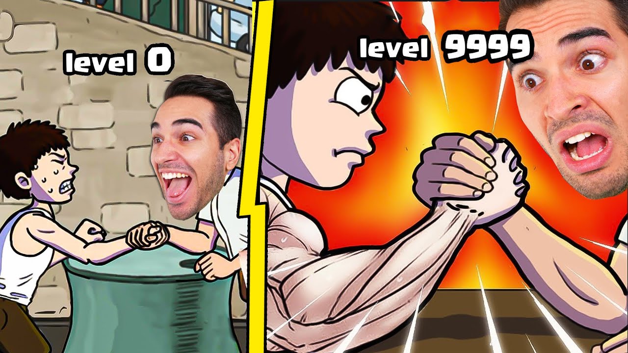 DIVENTO UN CAMPIONE DI BRACCIO DI FERRO - ARM WRESTLING CLICKER