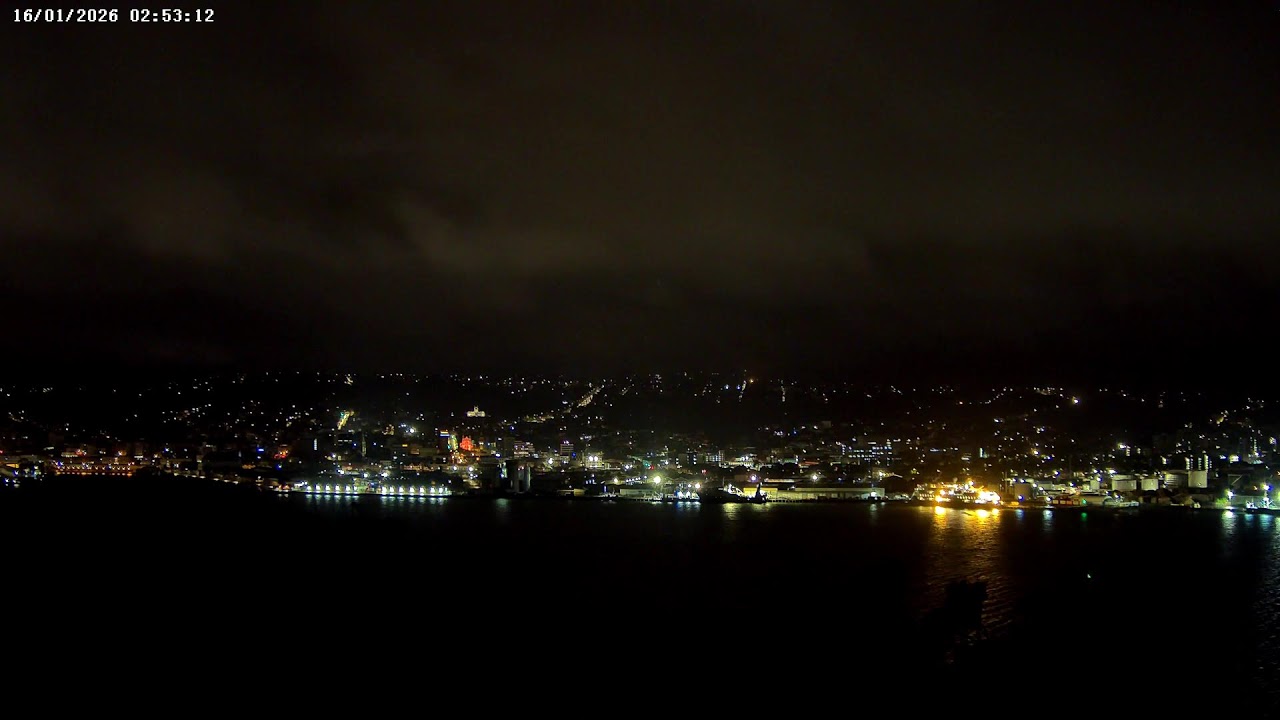 Dunedin, NZ - Live Webcam (4K): 15-01-2026 
