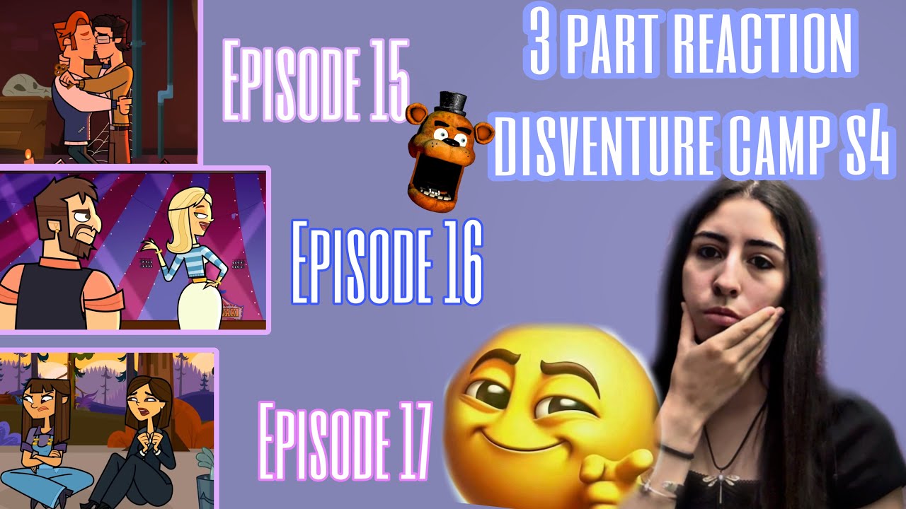 Disventure Camp Episode 15, 16, 17 (triple reaction)  