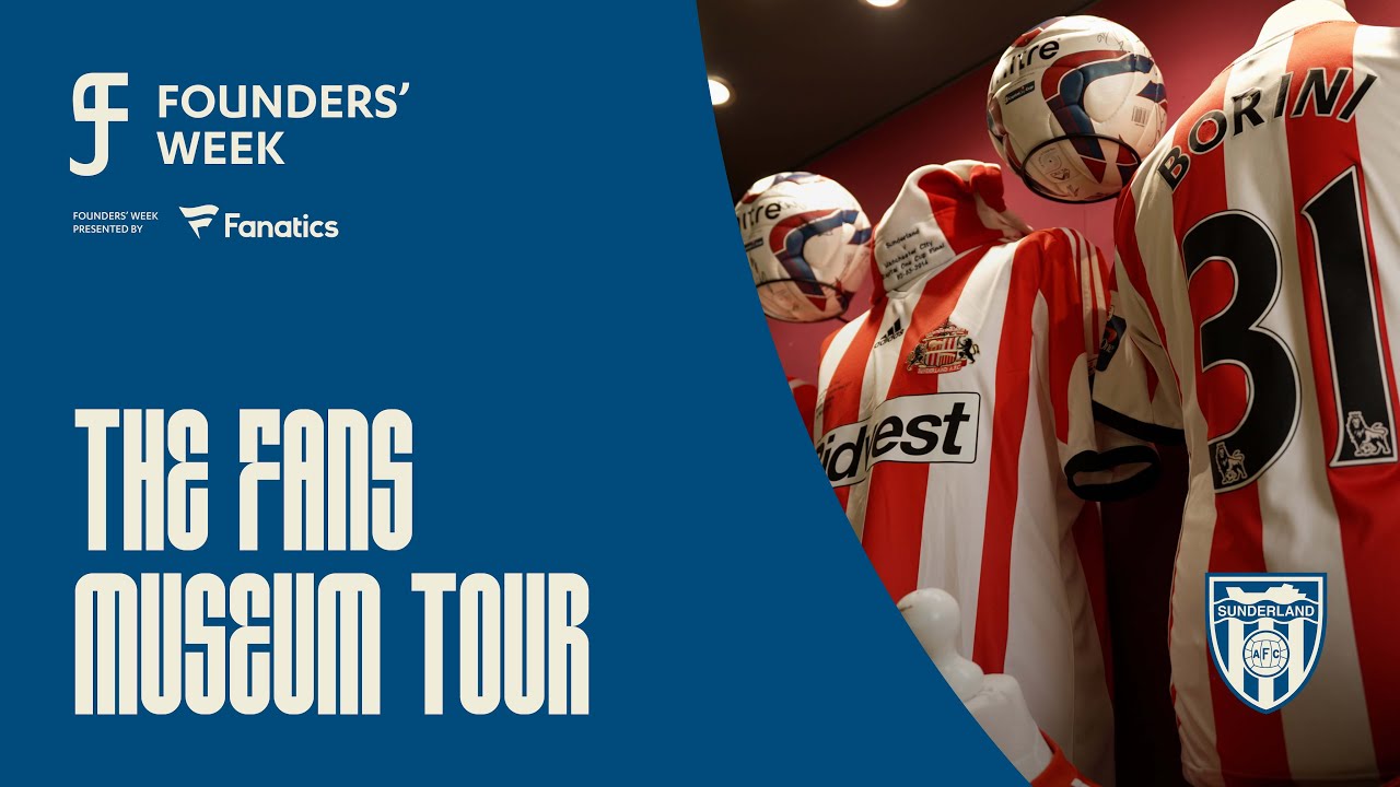 The Fans Museum Tour | A look through SAFC's History | Founders' Week