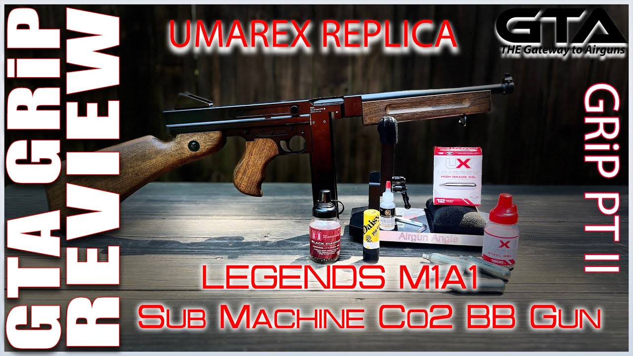 Обзор пневматического оружия UMAREX LEGENDS M1A1 GRiP PT II — Gateway to Airguns