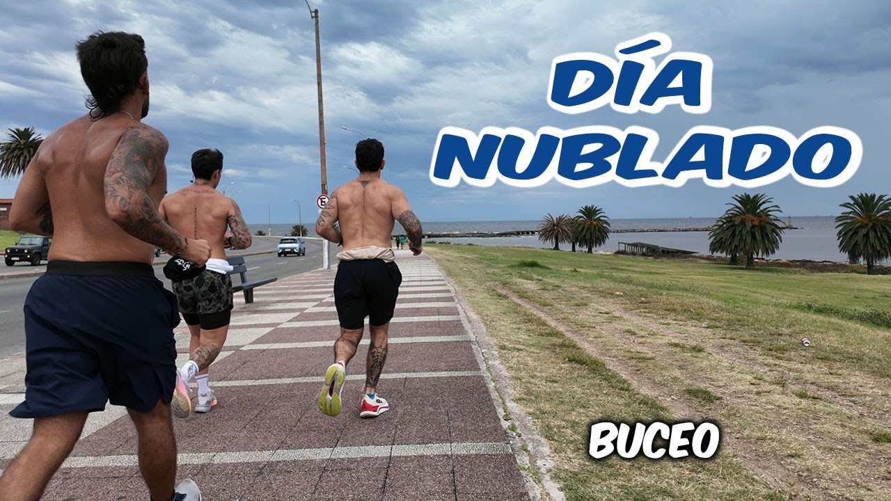 🇺🇾 Rambla del BUCEO en un día NUBLADO | Montevideo