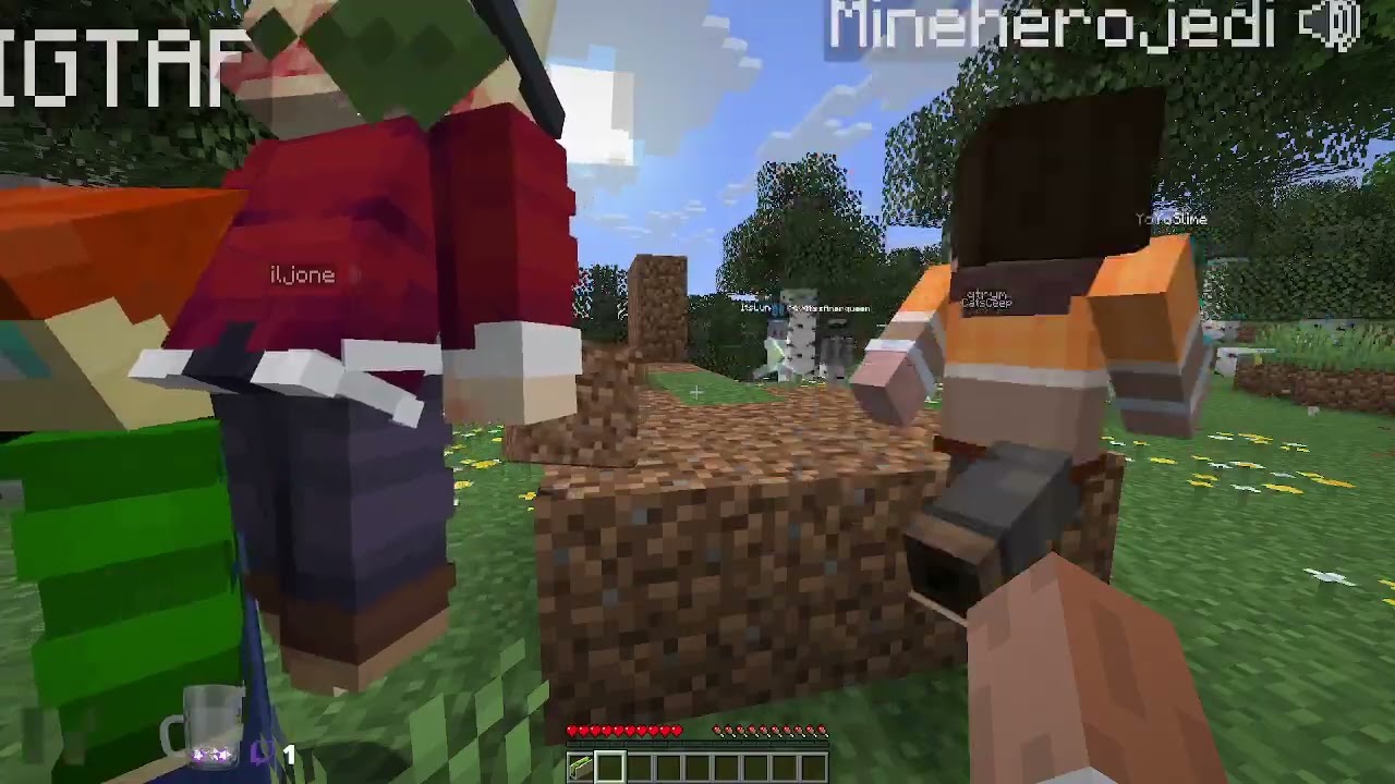 Start of Logcraft Season 7! so laggy....