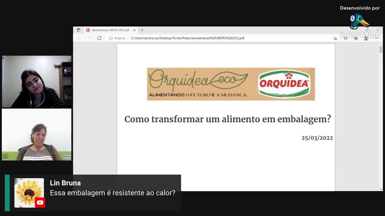 PET Curso Embalagens - Como um alimento se transformou em uma embalagem?