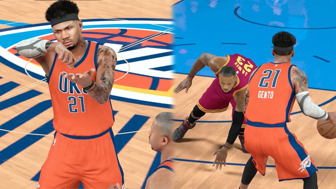 NBA 2k17 MyCAREER — перелом лодыжки у Леброна Джеймса! Захват Gento + первая игра после патча! Эп...