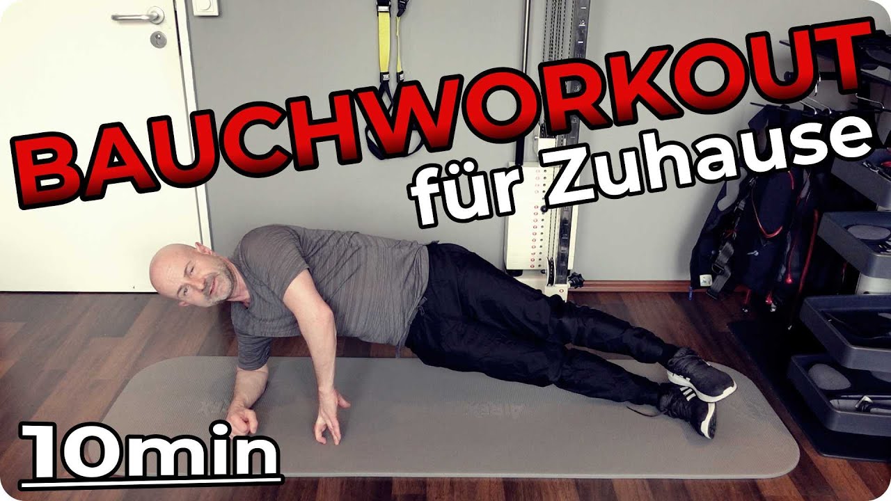 Bauchworkout für Zuhause | Die besten Übungen für einen definierten Bauch!