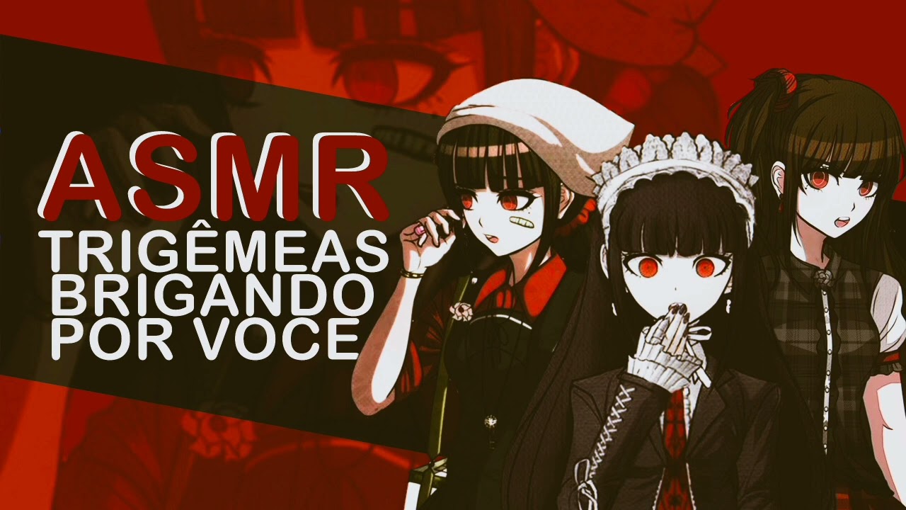 ASMR TRIGÊMEAS BRIGANDO POR VOCÊ