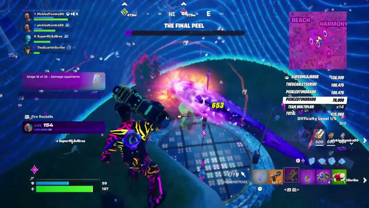 Do you think this was a good endgame battle against the final peel!? - Fortnite | Demon Rush