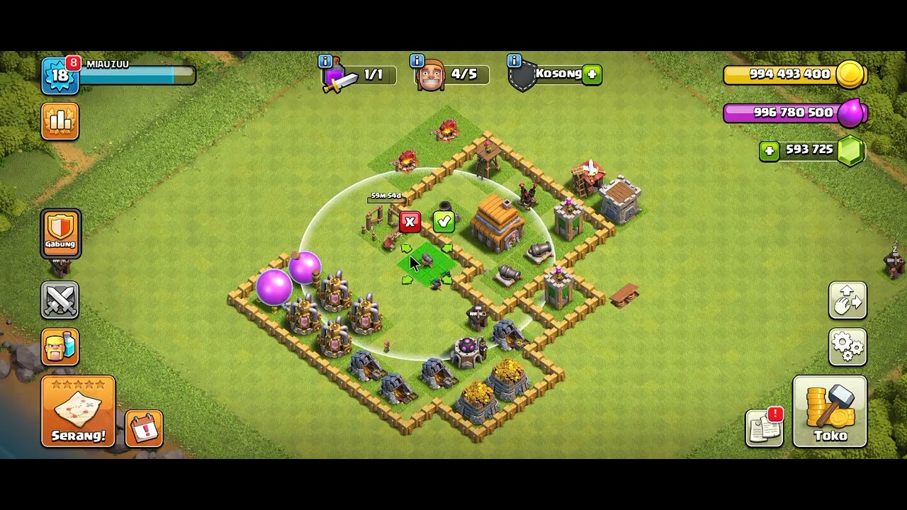 LANJUTIN coc mod sampai th 6