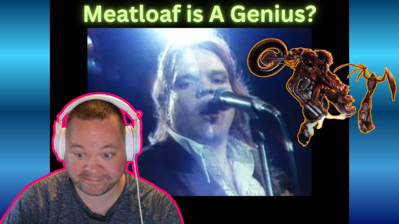 Meat Loaf - Bat Out of Hell -  Reaction - HE MIGHT BE IN MY TOP 10!!!