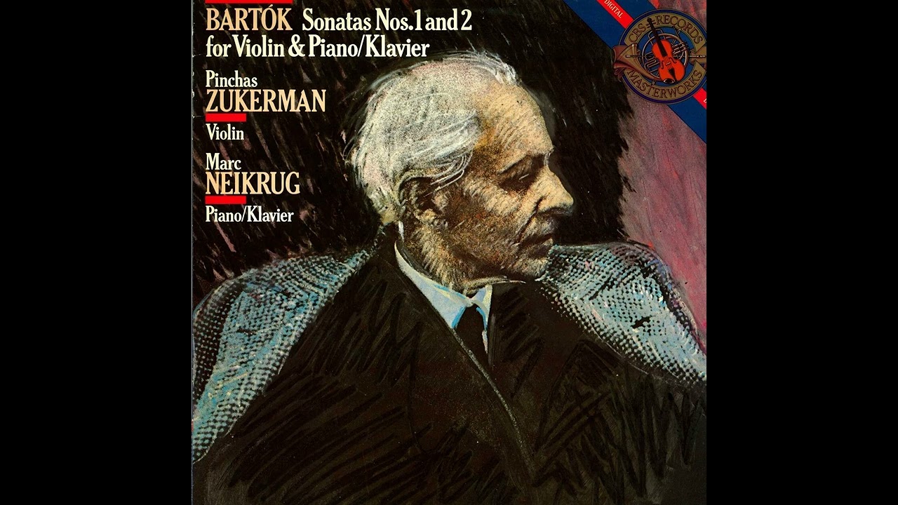 Zukerman/Neikrug plays Bartók - Violin Sonata No. 1 (II.) (1982)