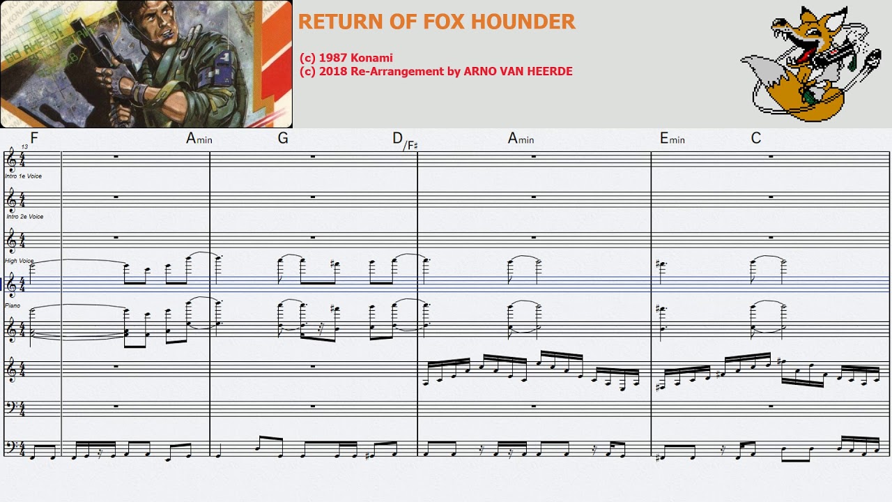 Return of Fox Hounder - Rearrangement by Arno van Heerde
