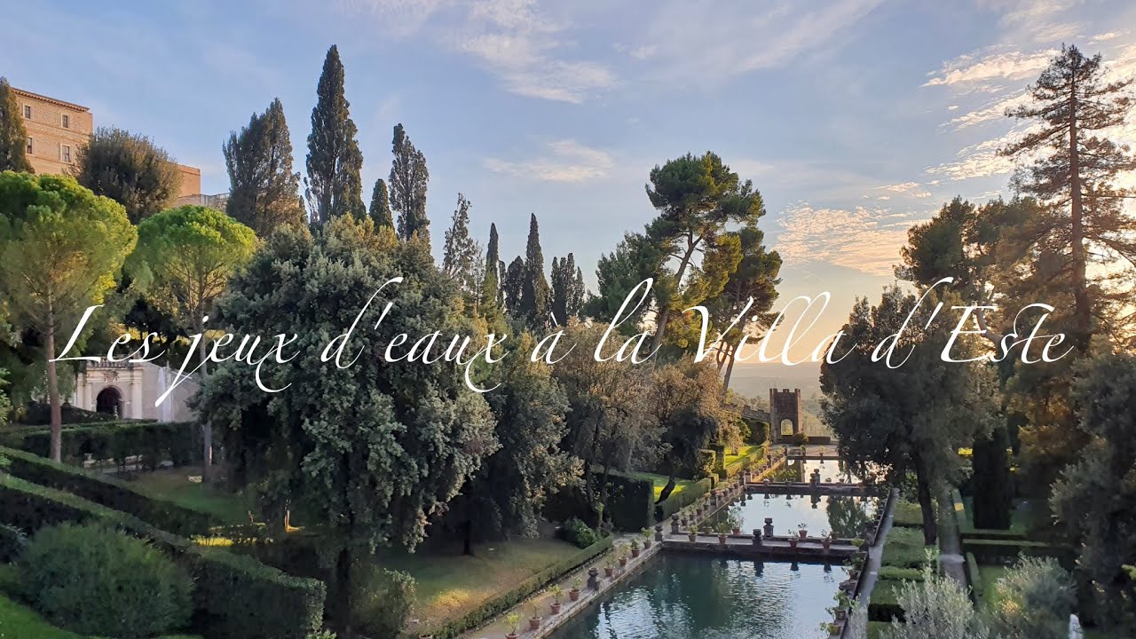 The Garden of Villa d'Este - Fountains / Tivoli, Italy
