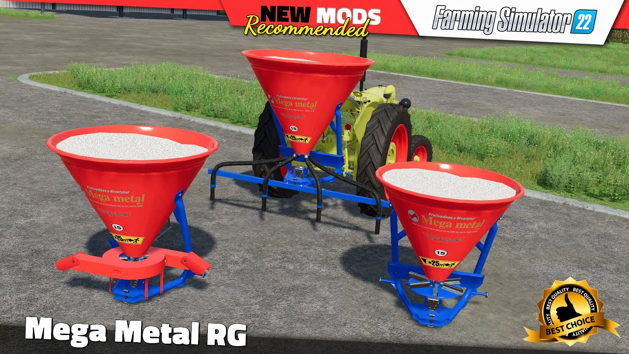 FS22 | Mega Metal RG - Farming Simulator 22 New Mods Review (2K 60fps)