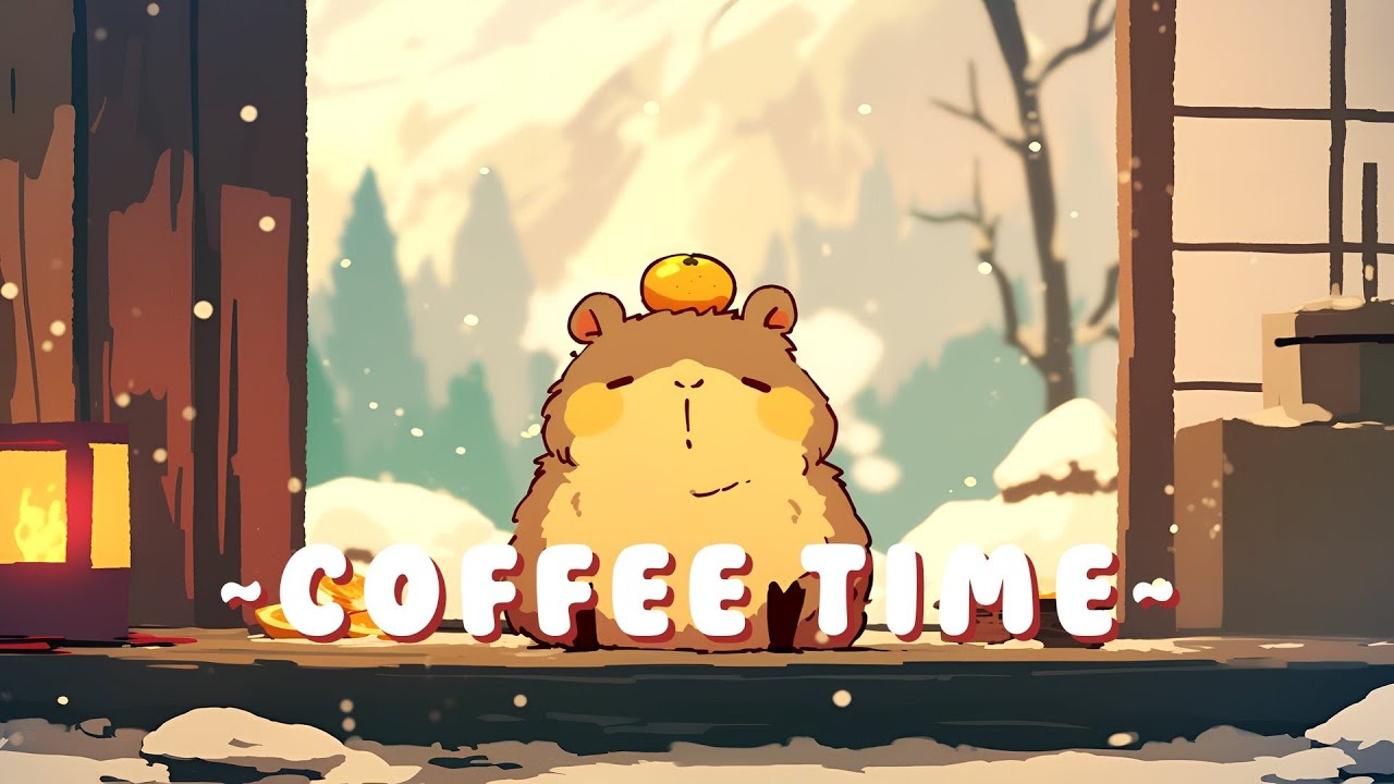 Capybara Study Beats | Cozy Beats for Relaxation 🦫 🌙 📖