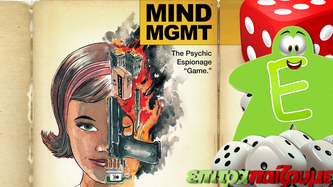 Mind MGMT The Psychic Espionage Game - How to Play Video by Epitrapaizoume.gr