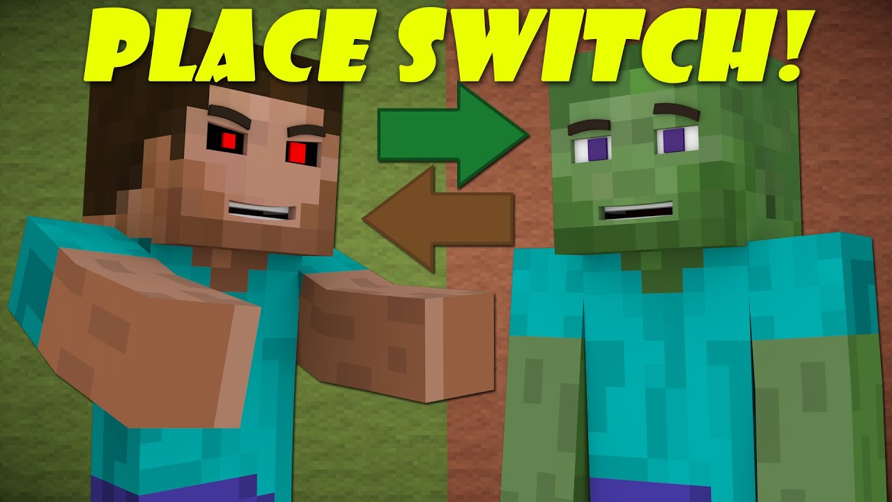 If Players And Zombies Switched Places - Minecraft