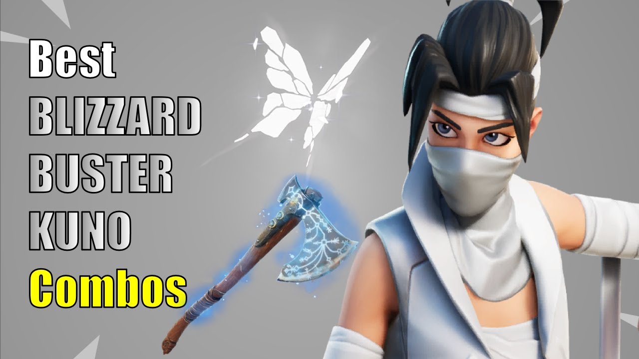 30+ Best BLIZZARD BUSTER KUNO Skin Combos (Fortnite Battle Royale)