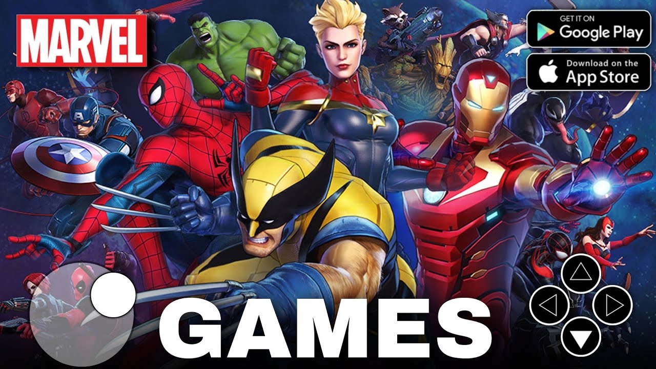 TOP 5 MARVEL GAMES FOR ANDROID & iOS. BEST MOBILE GAMES FOR 2025. TOP 5 MARVEL GAMES FOR MOBILE.