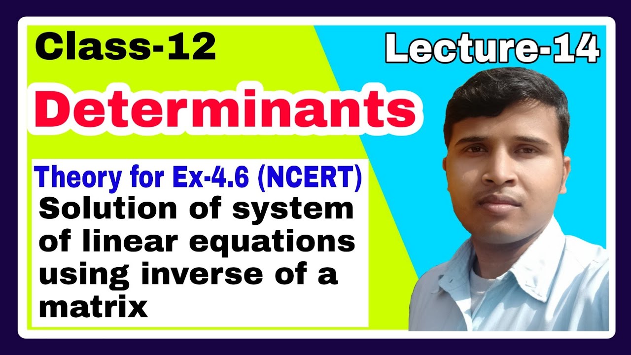 Solution of system of linear equations || BK Sir Bettiah