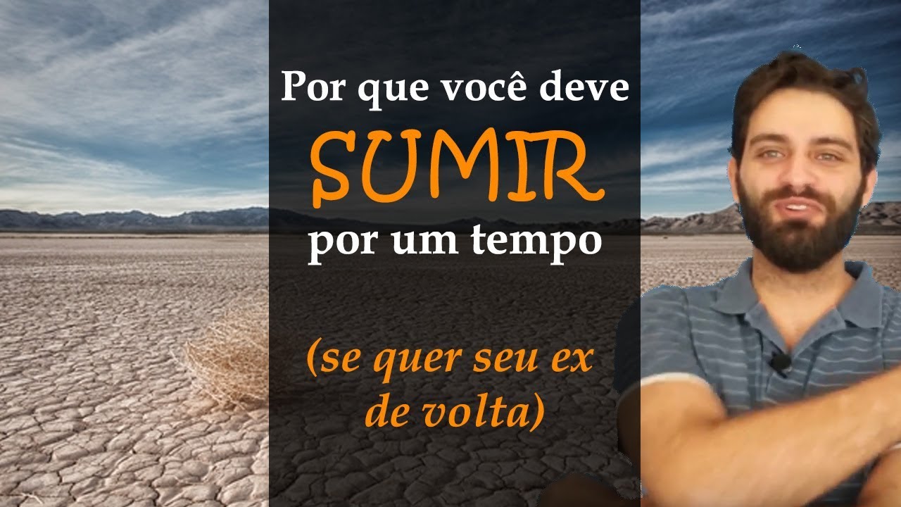 Por que você deve sumir por um tempo se você quer seu ex de volta