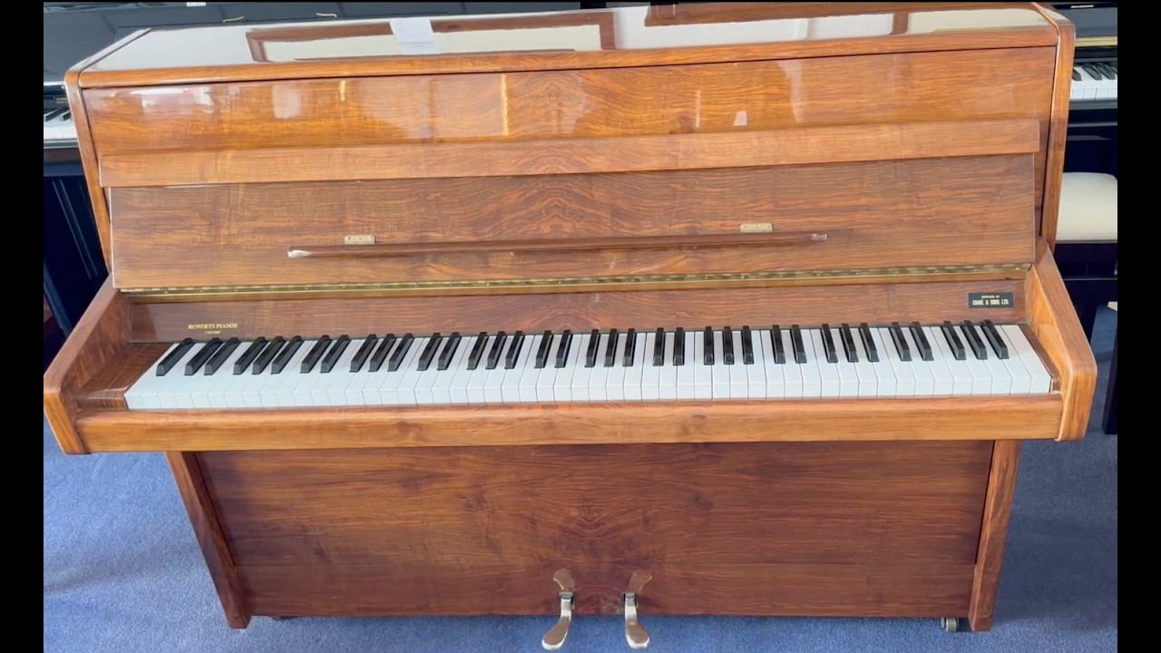 IN STOCK: Knight K6 with mirrored walnut case c1974 + How we even out the weight of the keys. Price: