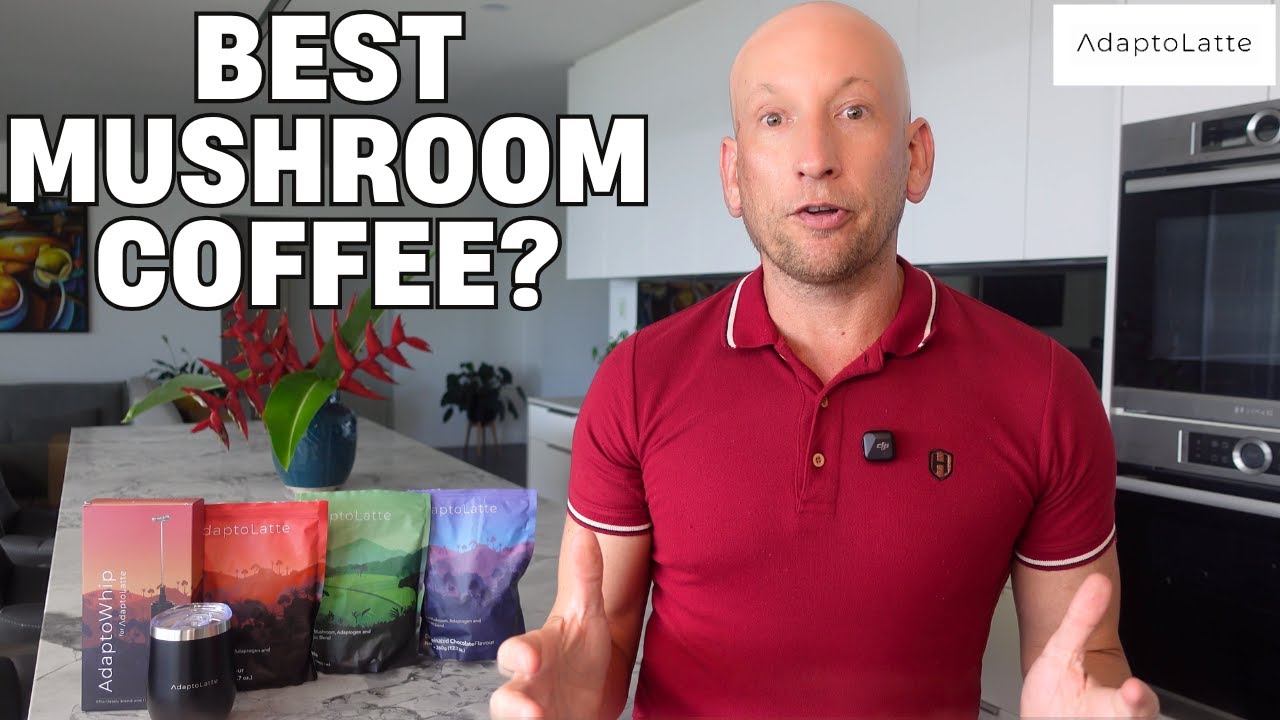 AdaptoLatte Review (2026) | Mushroom Coffee Taste Test (Mocha, Matcha, Decaf)