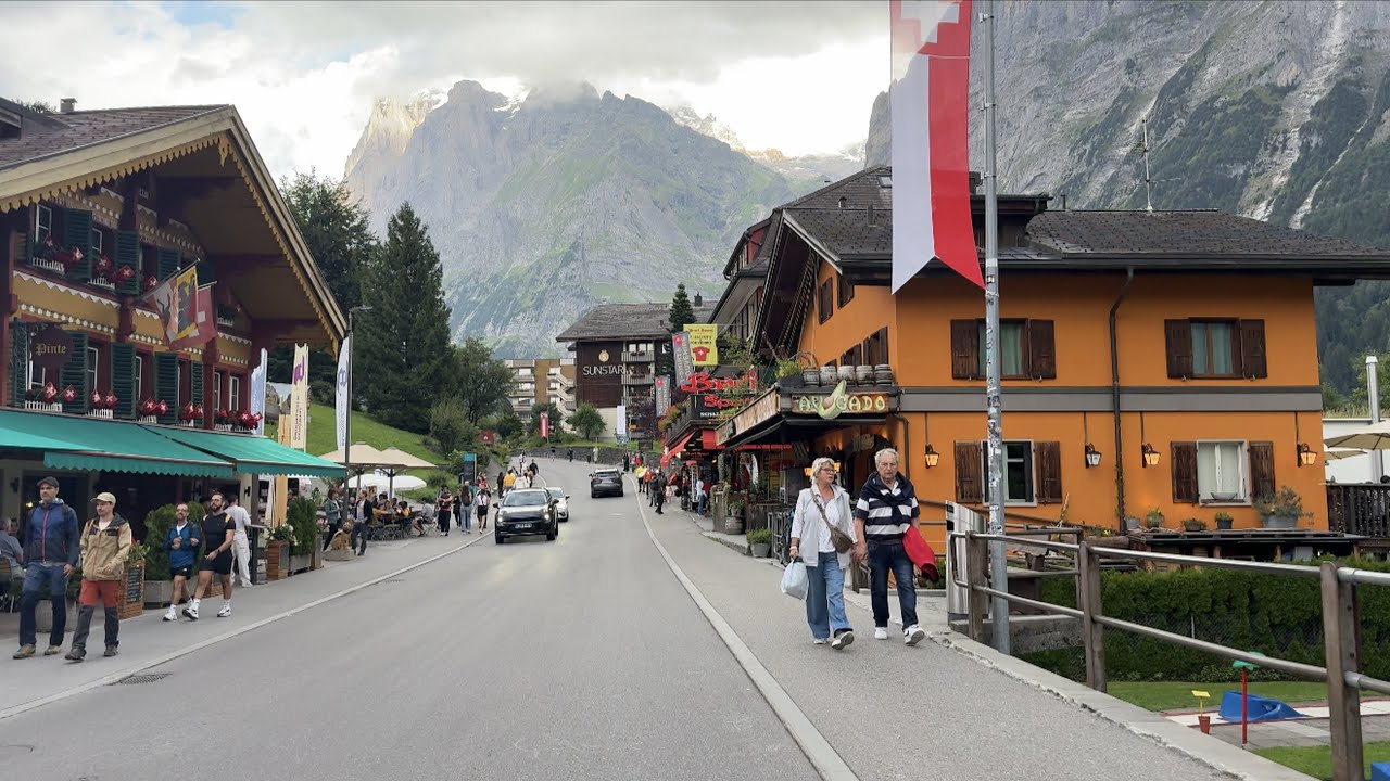 Summer driving in Switzerland’s mountains unforgettable views 4k