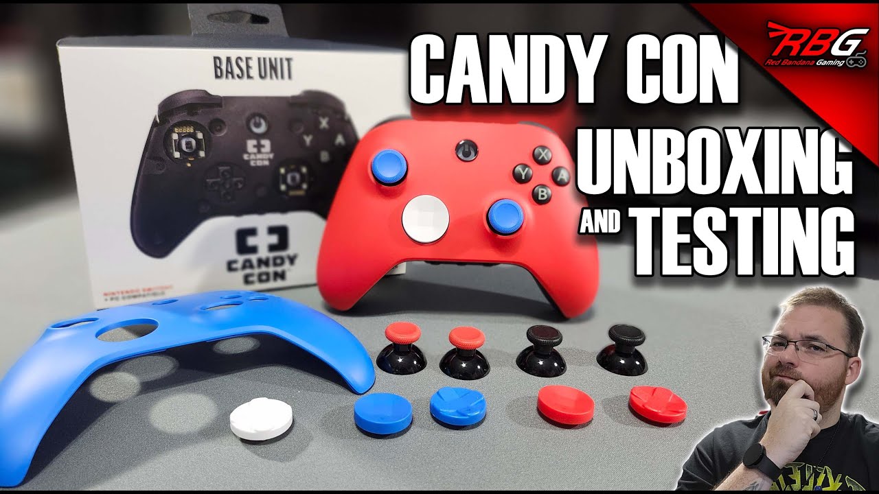 I bought the Candy Con Controller at GameStop for Nintendo Switch - Unboxing & Testing