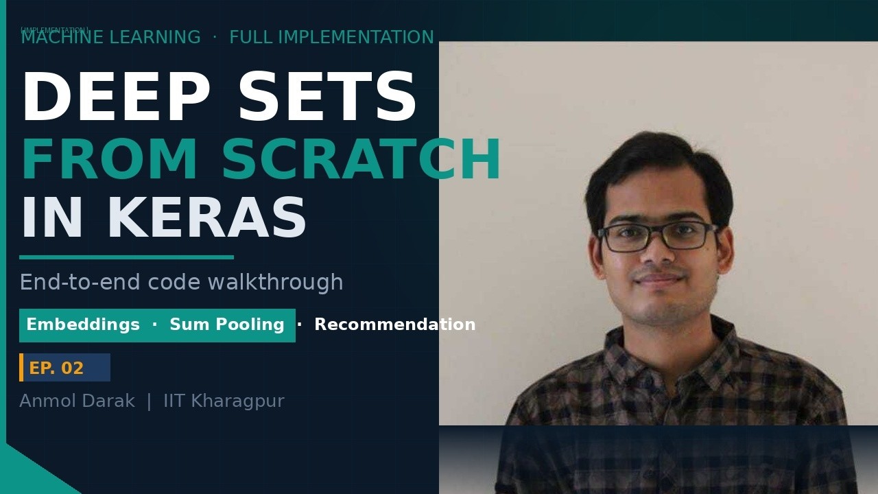 Deep Sets from Scratch in Keras — Full Implementation | Medical Team Recovery Prediction