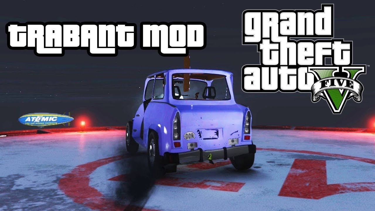 Trabant MOD GTA 5 - Fratzica Gaming
