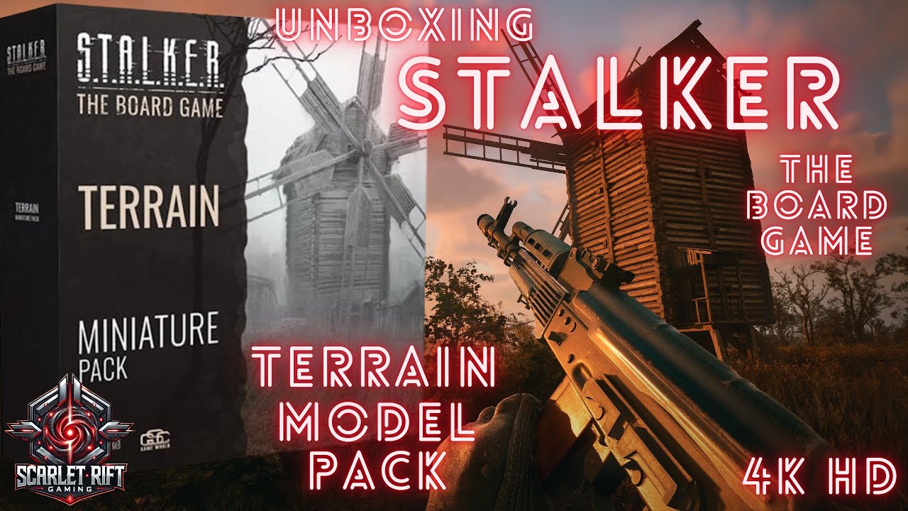 Stalker The Board Game Terrain Model Pack