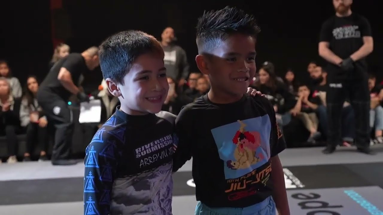 Tough Jiu Jitsu Kids: Ryu Zaldivar vs Levi Prado