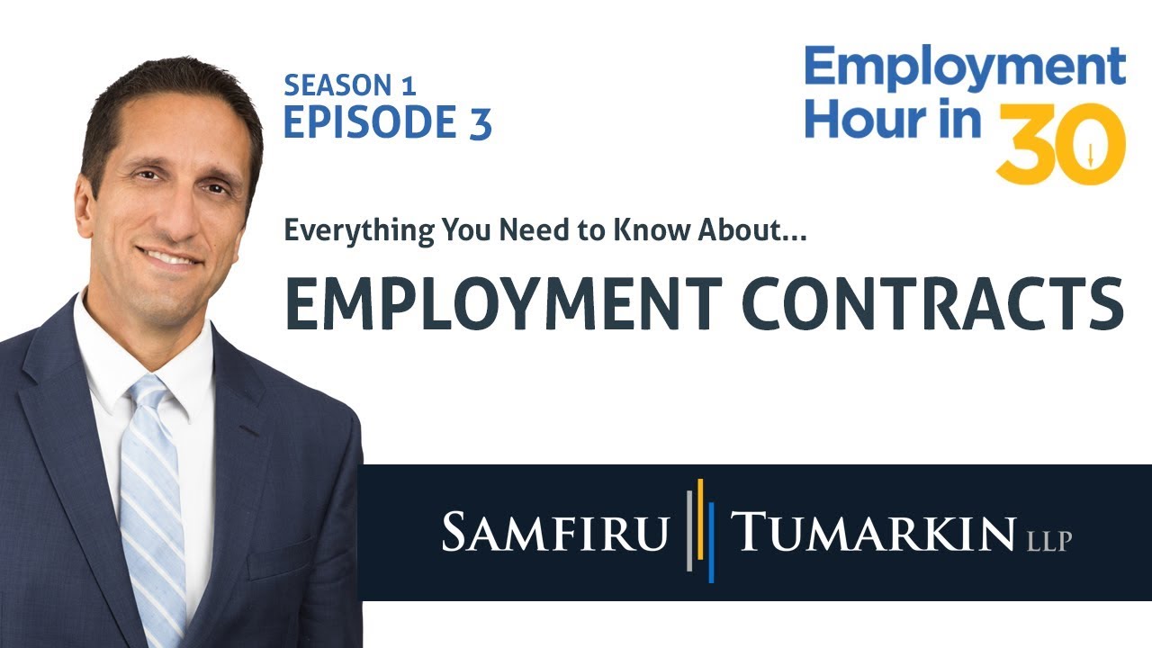 Employment Agreements/Employment Contracts - Employment Law Show: S1 E3