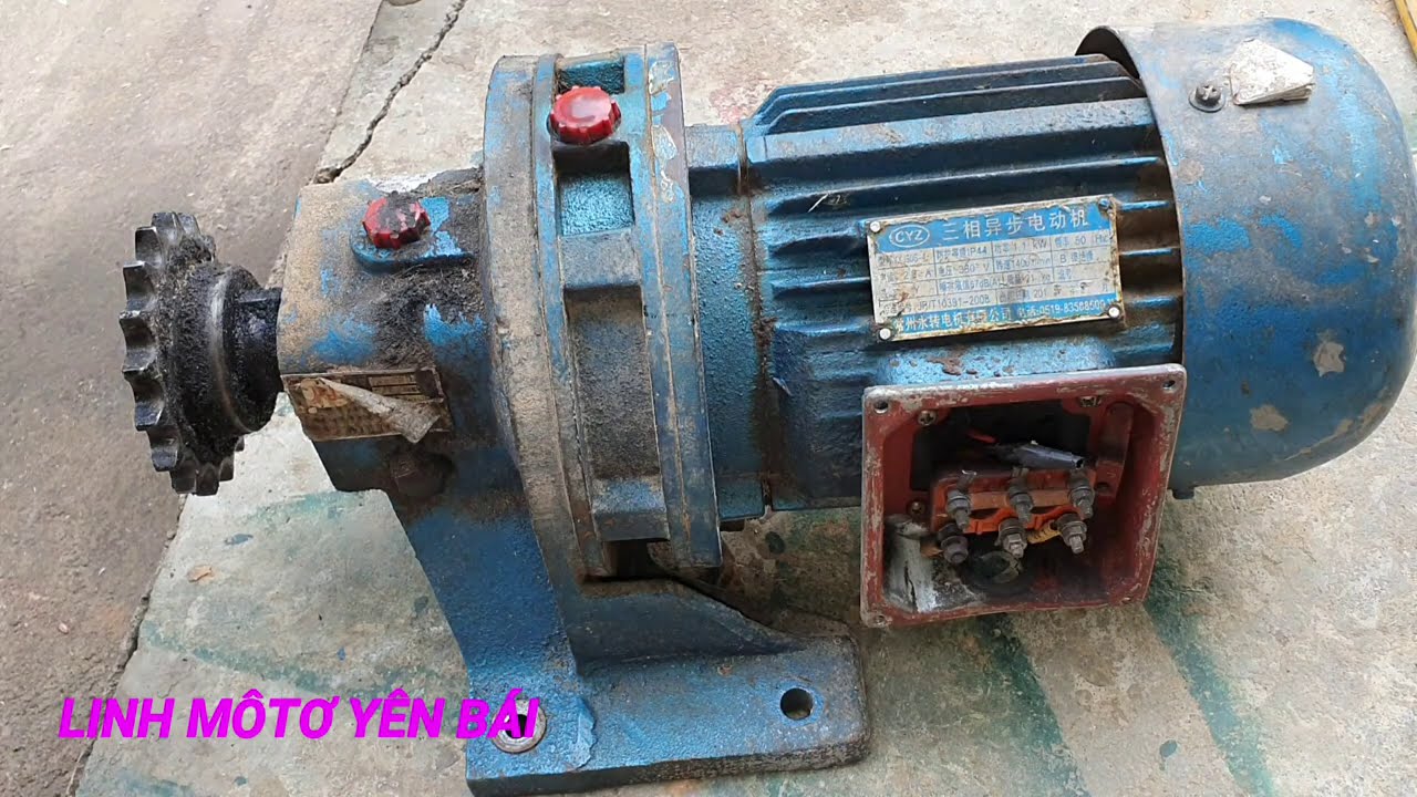CÁCH THÁO LẮP HỘP GIẢM TỐC TRUNG QUỐC DÙNG 2 ĐĨA LỆCH TÂM. SIÊU ĐƠN GIẢN