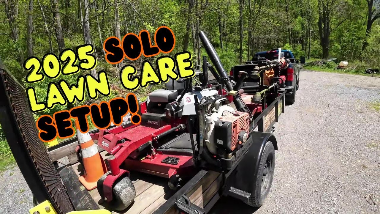 2025 Lawn Care Trailer Setup
